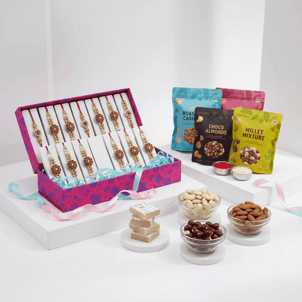 Premium Rakhi Dry Fruits Hamper 2026